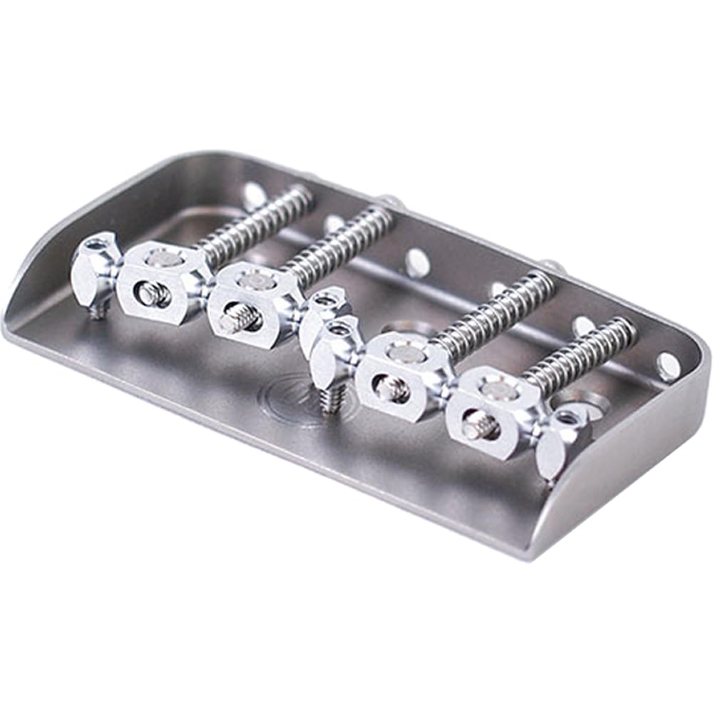 

Mastery Bridge Mastery Bridge Replacement Bridge Hardtail Bridge Through Body Type Hardtail Bridge of Screw Holes M9.2 (For Guitar/Number 3) []