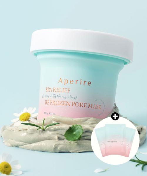 Aperire Be Frozen Glacier Clay Cooling Pore Mask 120g Frozen Pore Mask