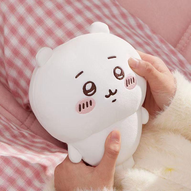 nime Figures Chikawas Cartoon Cute Plush Keychain Figures Hachiware Usachi Small Feet Pendant Self Deprecating Bear Doll Gift