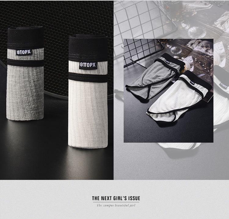 GTOPX Men's U-Convex Low-Waist Sports Underwear - European & American Style.