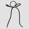 Hish Tube Ribbon Tie - Black