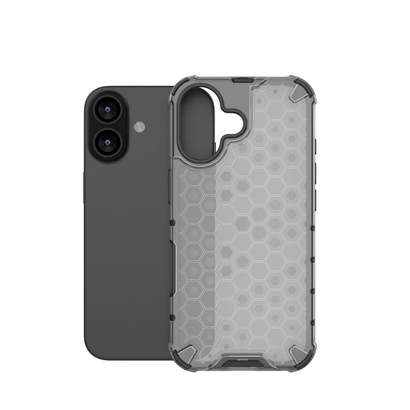 For iPhone 17 Case iPhone 17 Cover Honeycomb Style Bumper Shield Protective Back Phone Cases For iPhone 17 Air Pro Max Funda