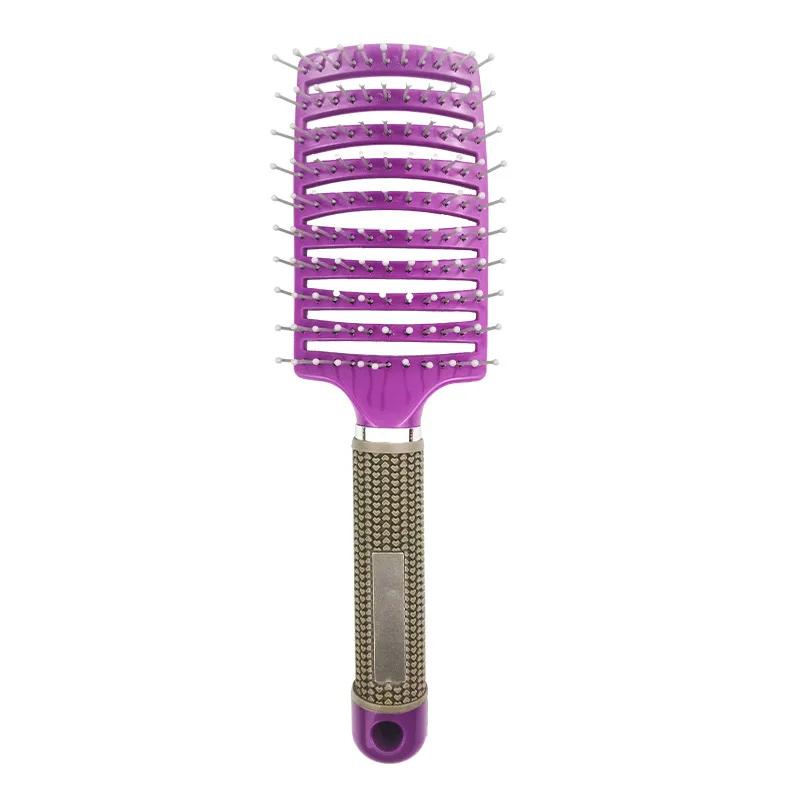 1 PC Hair Scalp Massage Comb Hairbrush Massager Women Wet Curly Detangle Hair Brush for Salon Hairdressing Styling Tools