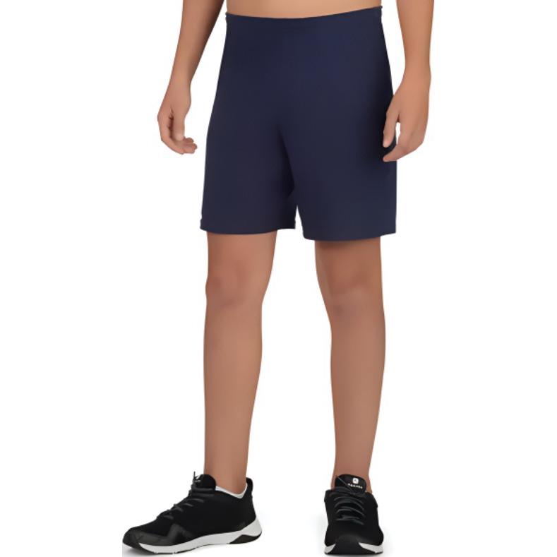 

DECATHLON Cotton Elasticated Short Children s Sweatpants Autumn Summer Spring Winter Children s Dark Navy 10-11Y