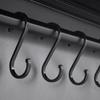 5Pcs Clothes Hanger Clasp Bathroom Organization Storage Holder Kitchen Tools Hanging Hook S Hook
