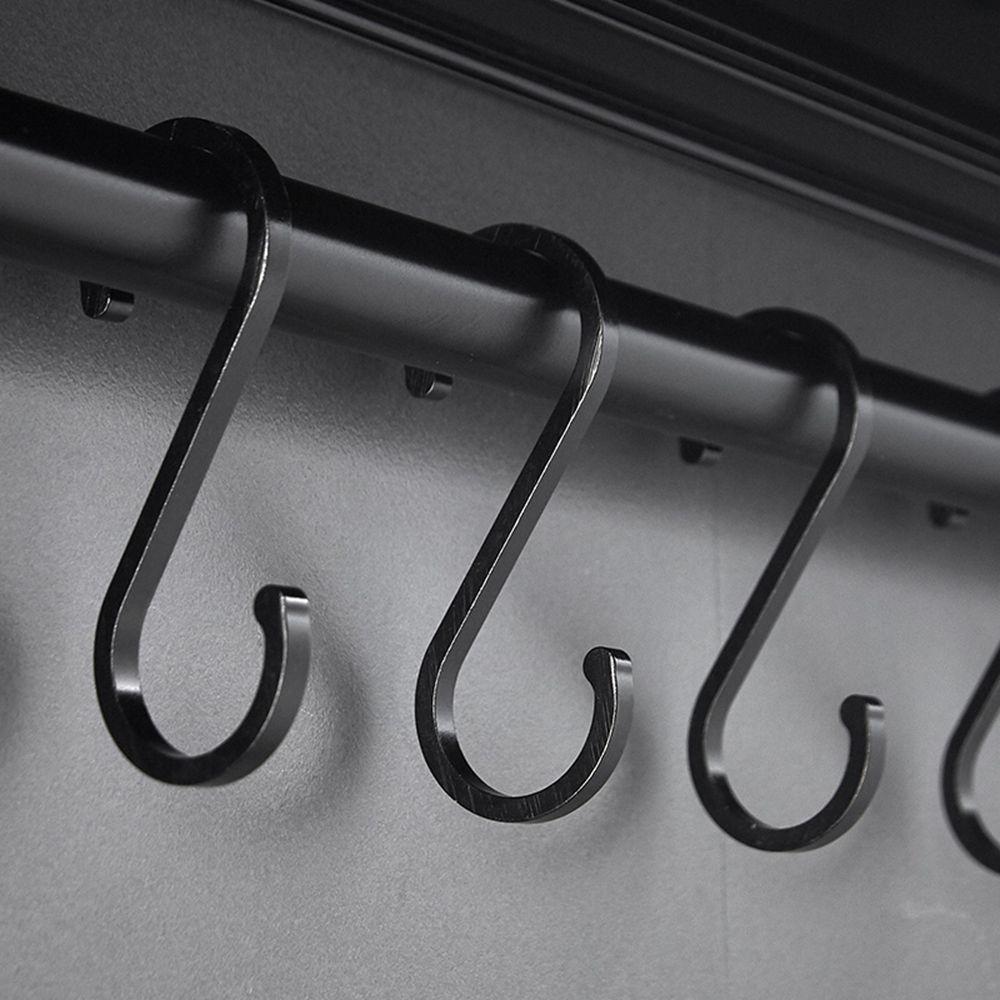 5Pcs Clothes Hanger Clasp Bathroom Organization Storage Holder Kitchen Tools Hanging Hook S Hook