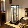 Retro Vintage Große Telefonzelle Lampe, Klassische Telefonzelle Tischlampe Mit Warmem LED-Licht, Telefonzelle Dekorative Nachtlampe