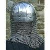 Historical Medieval Viking Helmet Battle Armor +18G Steel with Chainmail X-MAX