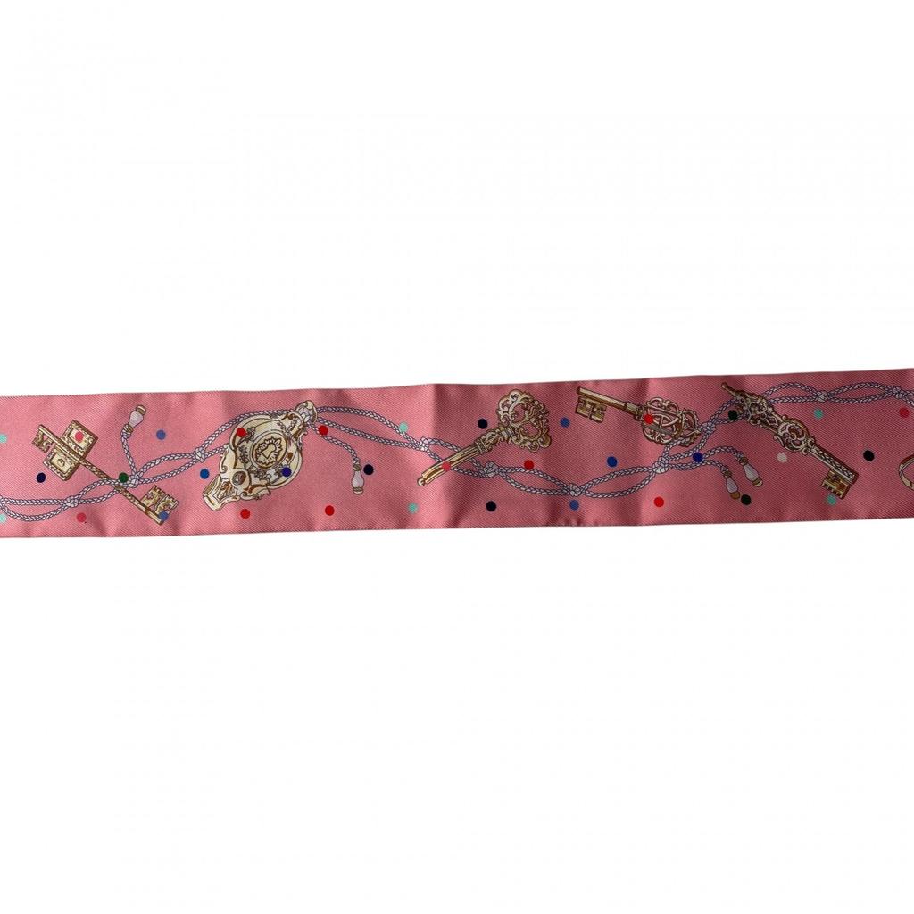 Used HERMESscarf Multicolor Silk Women