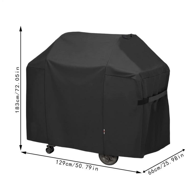 BBQ Grill Cover UV Protection Barbecue Cover Heavy Duty Waterproof 420D Oxford Shield For Backyard Patio Camping Grilling Picnic