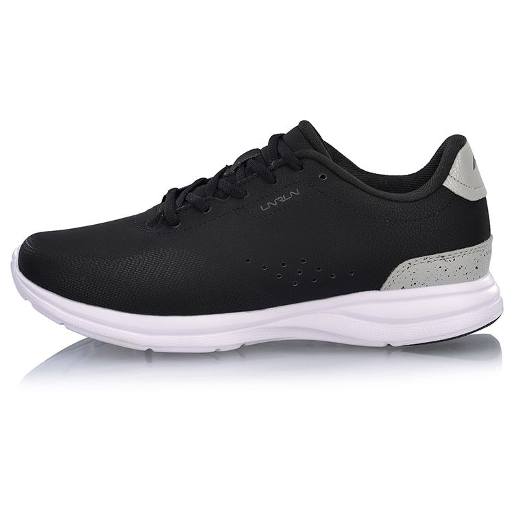 Li-Ning Comfortable Versatile Breathable Lightweight Low-Top Running Shoes Women sneaker Black ARBP006-1 35⅔