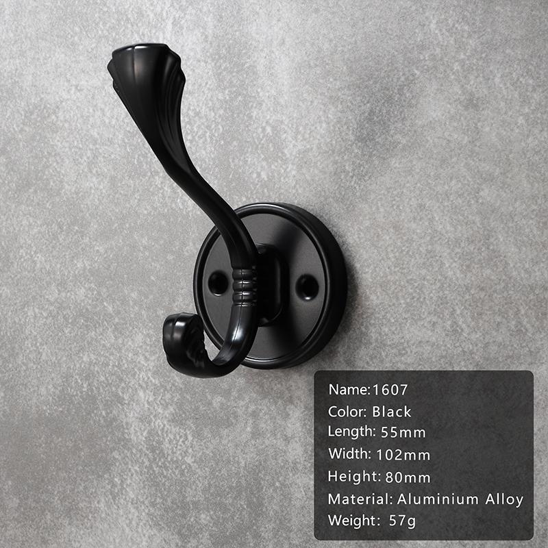 1 Stück Vintage Bronze Farbe Haken Tür Wandhalter Haushaltstuch Hut Tasche Kleiderhaken zum Aufhängen Küche Badezimmer Zubehör