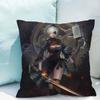 Nier Pillowcase 45*45 Chair Cushion Cover 45x45cm Pillow Covers Decorative Cushions for Bed Pillowcases 40x40 Lounge Chairs Sofa