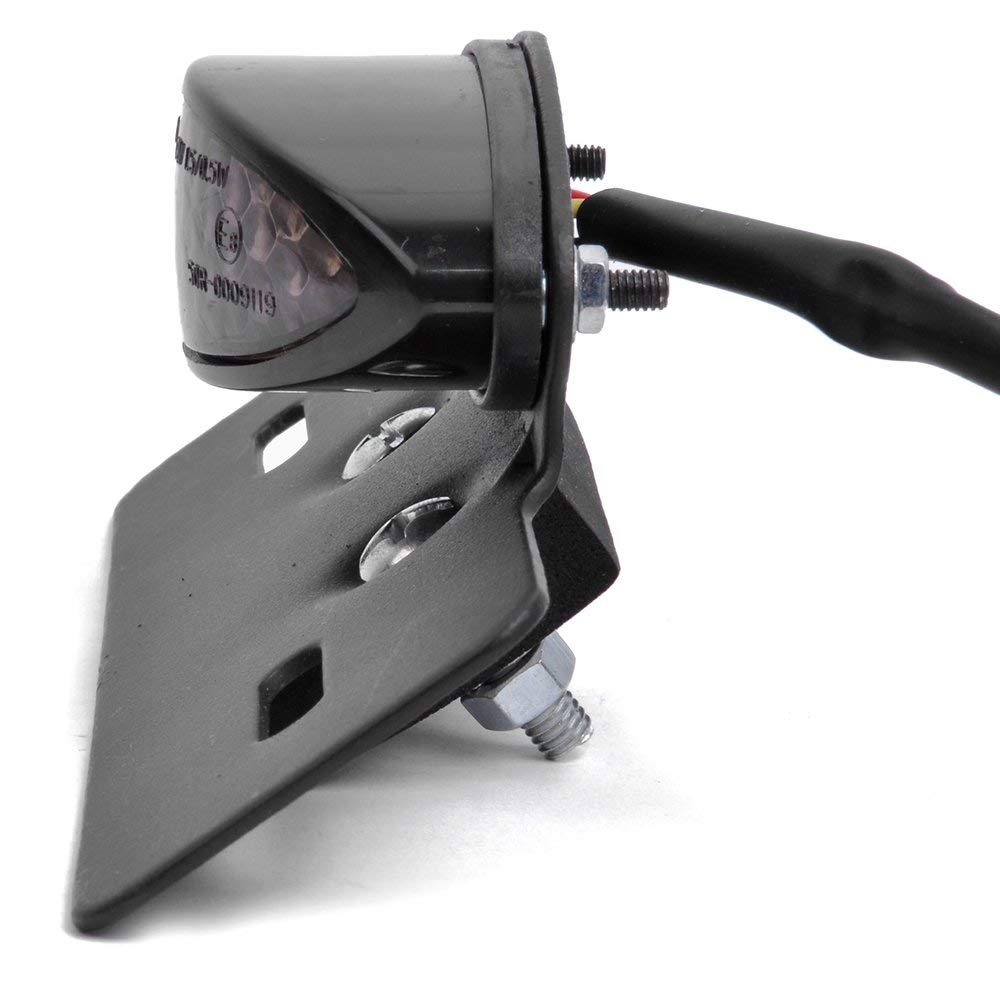 Karun for Harley for Honda for Yamaha ATV Scooter LED Motorcycle Tail Brake Stop Light Warning Flashing Lamp