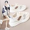 Spring and summer running shock-absorbing soft-soled sneakers women's new lightweight student dad shoes women's