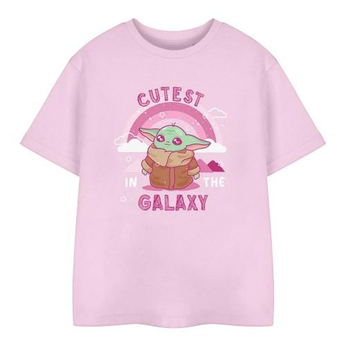 Star Wars: The Mandalorian Childrens/Kids Cutest In The Galaxy Grogu T-Shirt