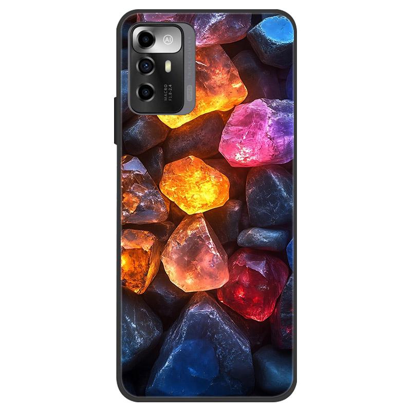 Etui na ZTE Blade A72 5G Marmurkowe Silikonowe Miękkie Odporne na Wstrząsy TPU Tylna Pokrywa dla ZTE A72 5G A 72 Etui 7540N Funda Shockproof Coque