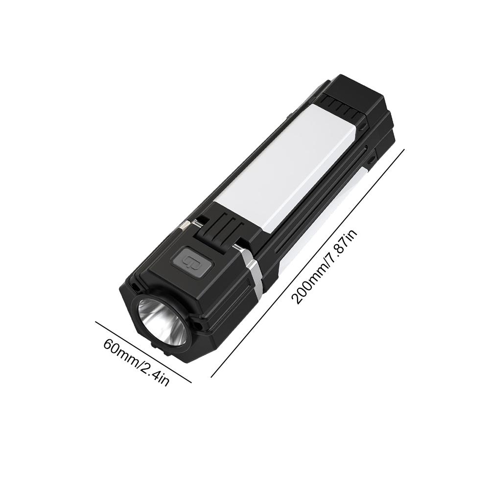 Folding LED Camping Light Multifunctional Tent Lamp Type C USB Charging Collapsible Tent Light for Hiking Emergency