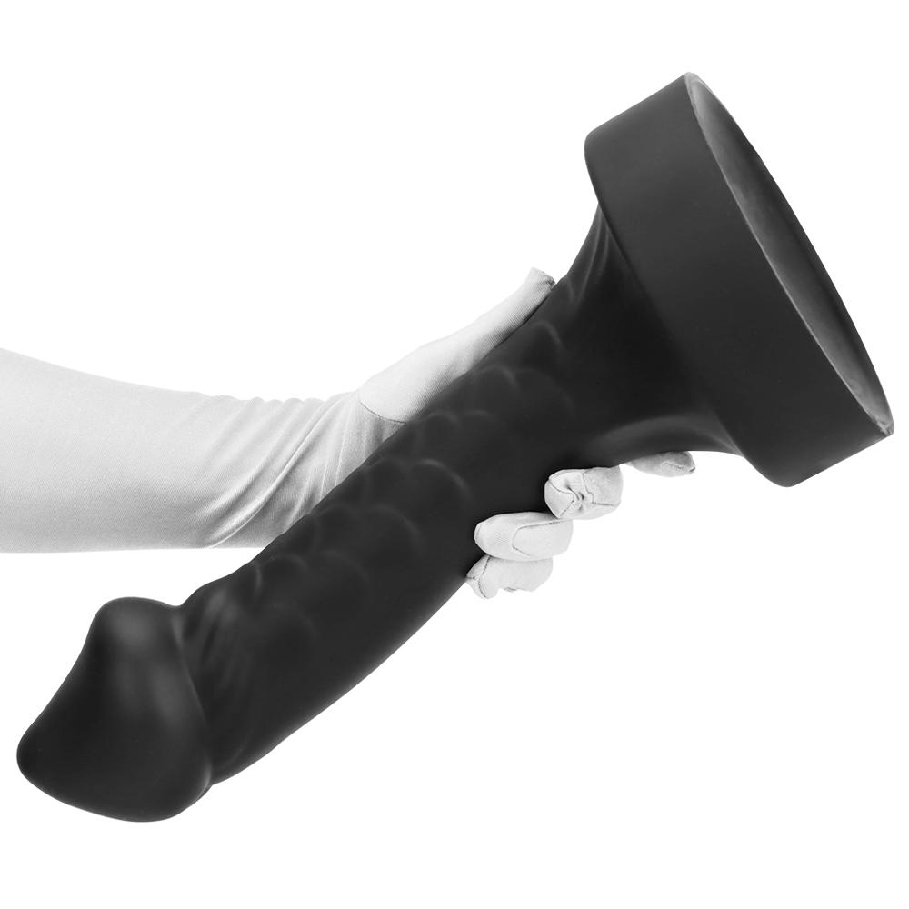 Silikonové dildo Oversized anální kolík masturbátor Fisting Big Dick Realistický popruh na penis na penisu BDSM