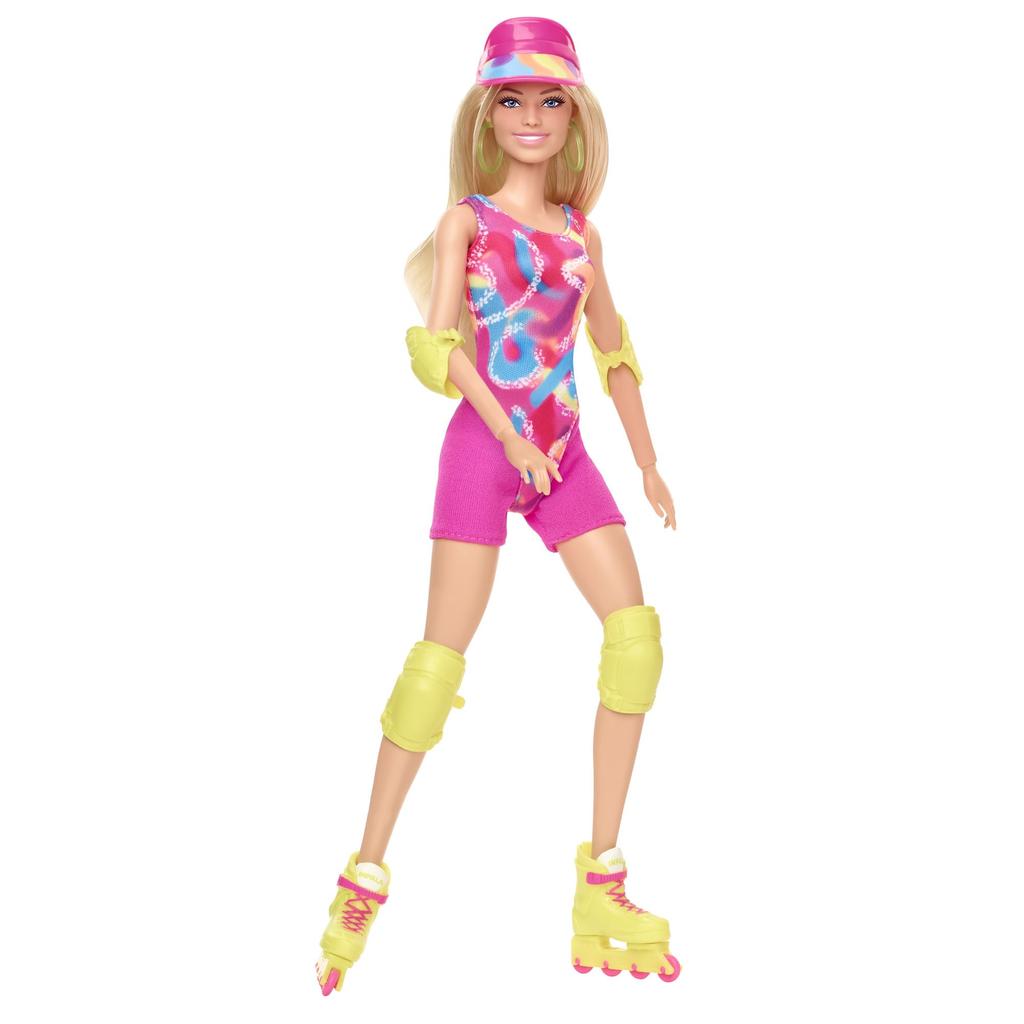 Barbie "Barbie" Movie Skating Fashion Dress-Up Doll for Ages 3 and Up (HRB04)
