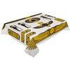Ancient Egypt Hieroglyphs Waterproof Tablecloth Wedding Decor Table Runner Coffee Dinning Decor Retro Table Cover