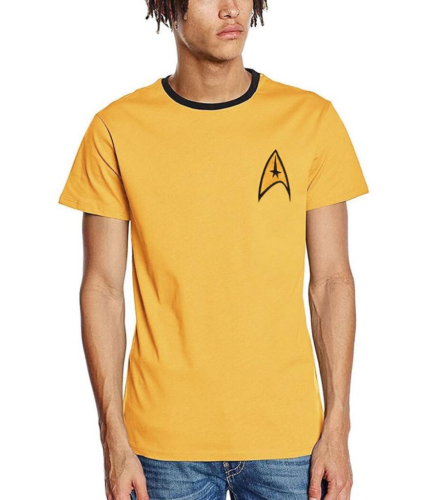 Star Trek James T. Kirk Command Uniform Badge Costume T-Shirt