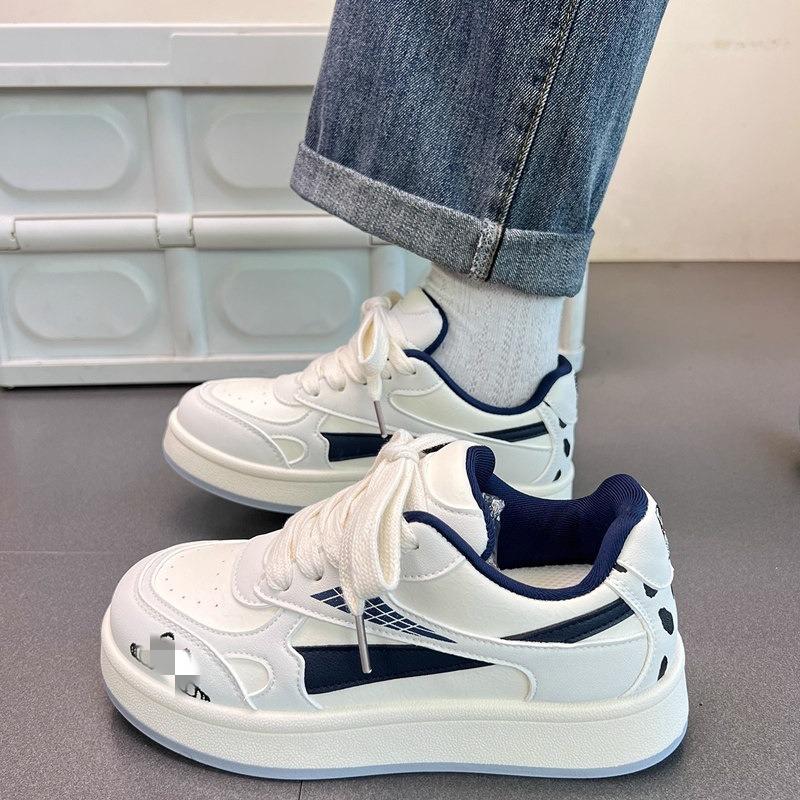 

Student sports and leisure autumn new women s shoes platform white shoes with skirt shoes board shoes women 40