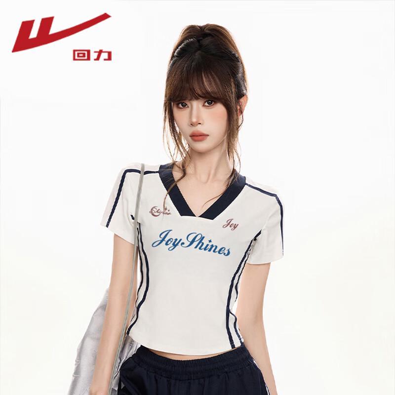 Warrior Women s V-Neck Contrast Short Sleeve T-Shirt S