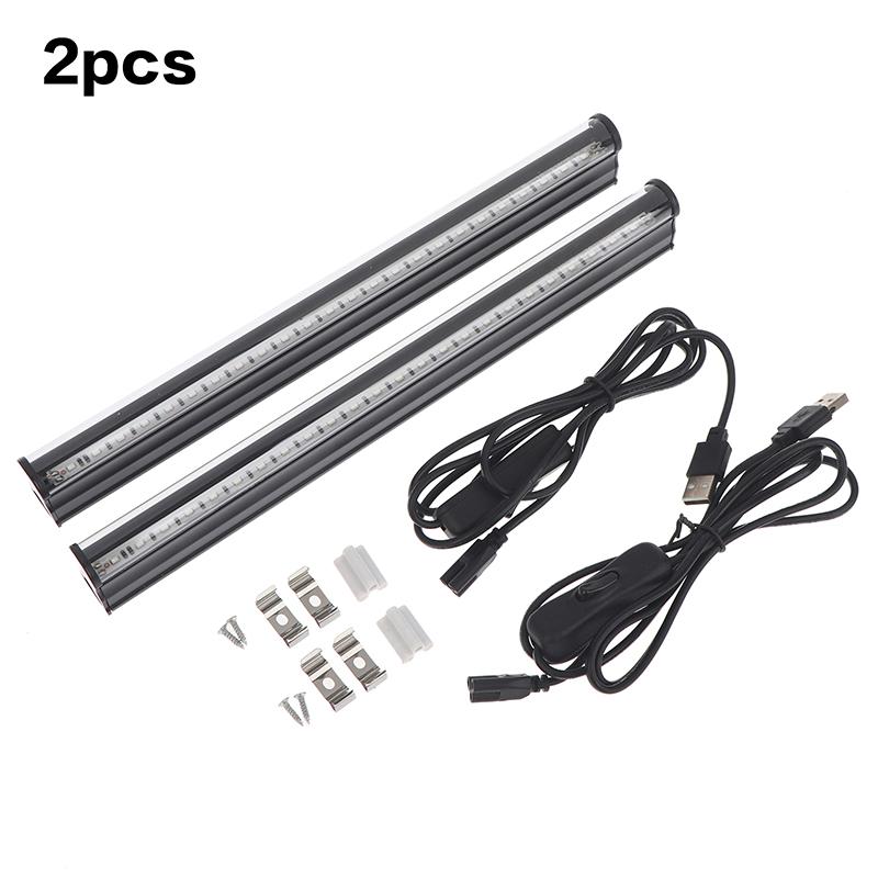 

1/2Pcs 395-405Nm Black Light Led Uv Lamp Gel T5 Tube 5V Usb Plug Ultraviolet Light Led Stage Blacklight Uv Led Nail Lamp Parts 2pcs