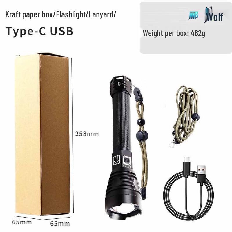LiLang High-Intensity Outdoor LED Flashlight
