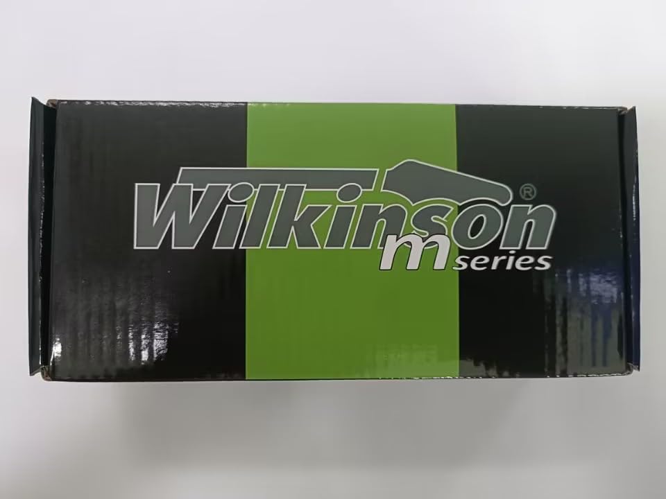 Wilkinson M Series 10.5mm String Pitch Modern Style Tremolo Bridge with 6-Point Fastenings and a 36mm Block for Strat Electric Guitars, Black