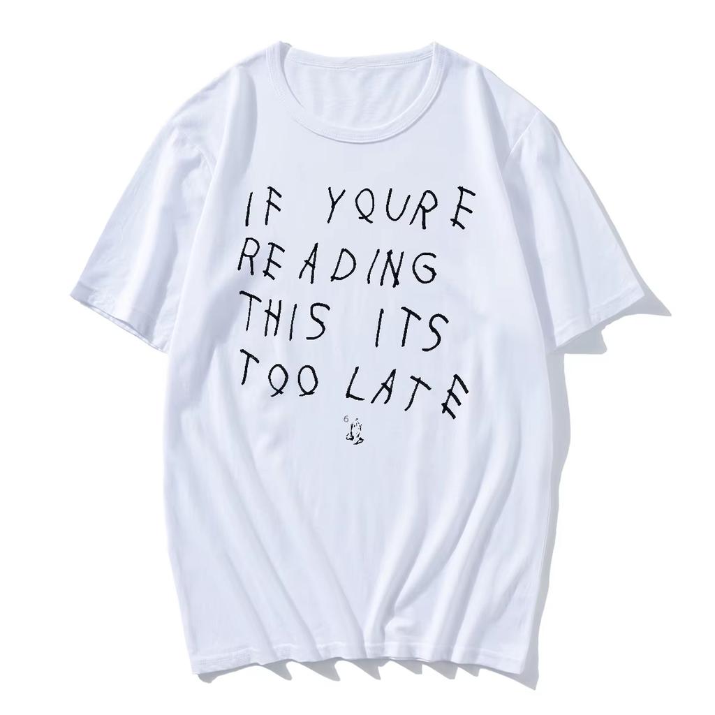 American Casual Retro Pure Cotton Short-sleeved Top Hip-hop T-shirt Casual Short-sleeved Bf Men and Women Couple Pure Cotton Tee