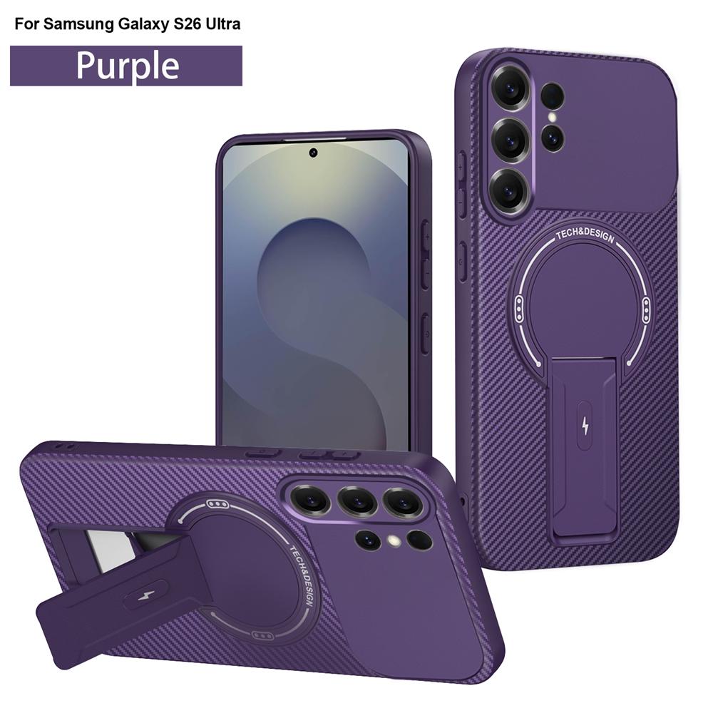 

Magnetic Ring Armor For Magsafe Wireless Charge Bracket Case For Samsung Galaxy S26 Ultra S 26 Plus 5G Stand Holder Cover For Galaxy S26
