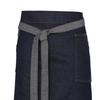 Premier Division Waxed Look Denim Waist Apron