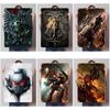 W-Warhammers Metal Sign Customizable Game Posters Vintage Home Decor Items Retro Tinplate Sign for Gamer Room Decoration Wall
