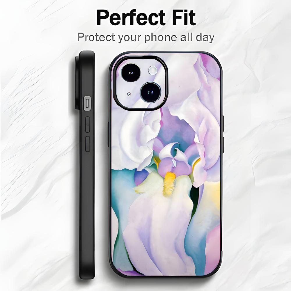 Famous Flower Art G-Georgia O'Keeffe Phone Case Phone Case Soft Packaging Lightweight For iPhone17 16 15 14 13ProMax