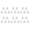 30pc HEPA Car Vacuum Filter Reusable Cleaning Filters Easy Installation and Removal Portable Handheld Vacuum Cleaner Accessories
