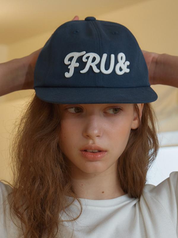Peuluaen Fru&Stitch Logo Snapback_Navy