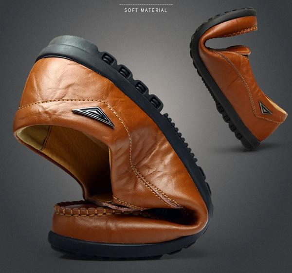 2024 Мужская обувь из натуральной кожи — фото 10