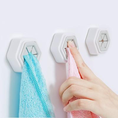 1/2PCS Towel Holder Wall Window Bathroom Tool Convenient Kitchen Storage Hanger Towel Washing Cloth Hanger Rack Rag Hooks