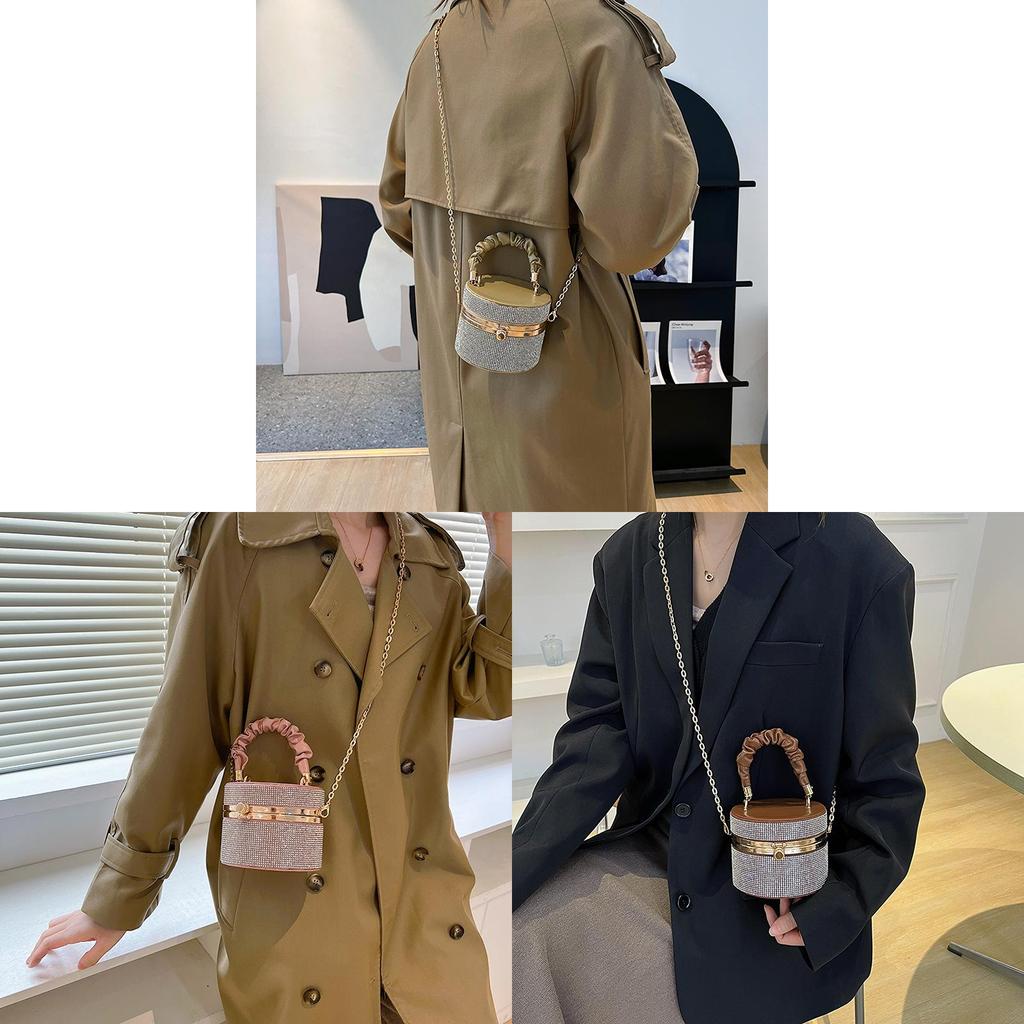 Mini-Wassereimer-Tasche mit Kette und Magnetverschluss für den täglichen Gebrauch
