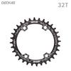 DECKAS BCD96 Round/Oval Chainring for XTR/M8000/M9000 Bikes