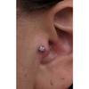 Surgical Steel Gold Color Single Stone Star Tragus Piercing