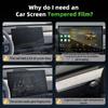 Tempered Glass Screen Protector for BYD Formula Leopard Titanium 3 2024-2025 GPS Navigation Dashboard Display