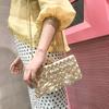 Fashion versatile chain shoulder messenger bag temperament personality diamond-encrusted peacock hand dinner bag new women's bag