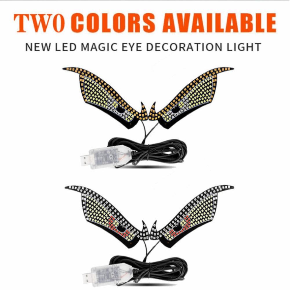 5V Demon Eye Light Multi-Mode Car Decor Light LED Windshield Display  Vehicle Lighting