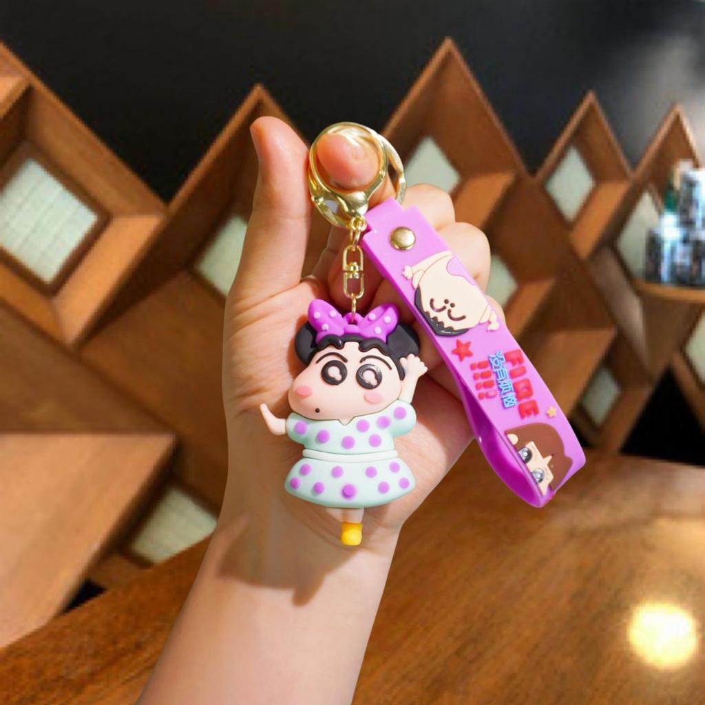 Shin-chan Keychain Ornament for Bags & Cars - Children's World Cup Theme