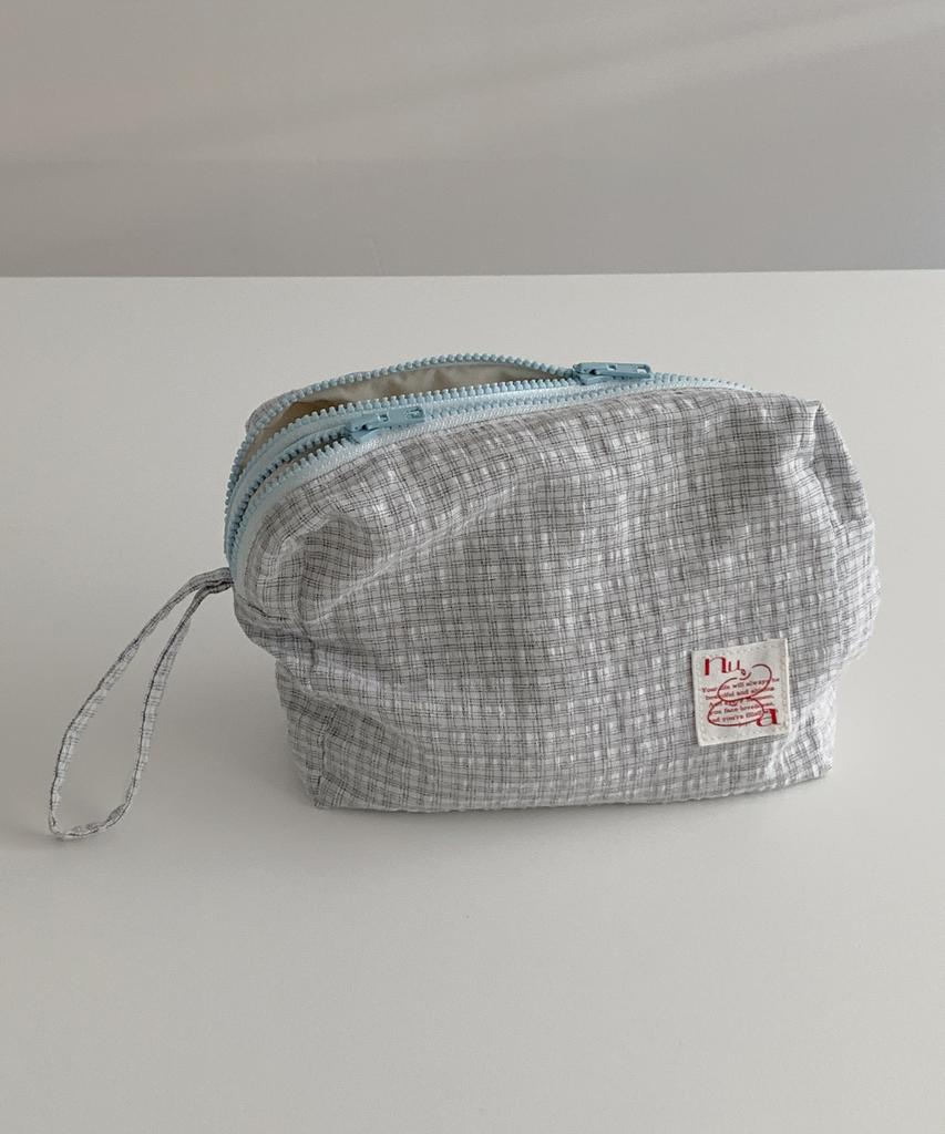 Nuaname Travel Pouch Dual Zipper Premiere