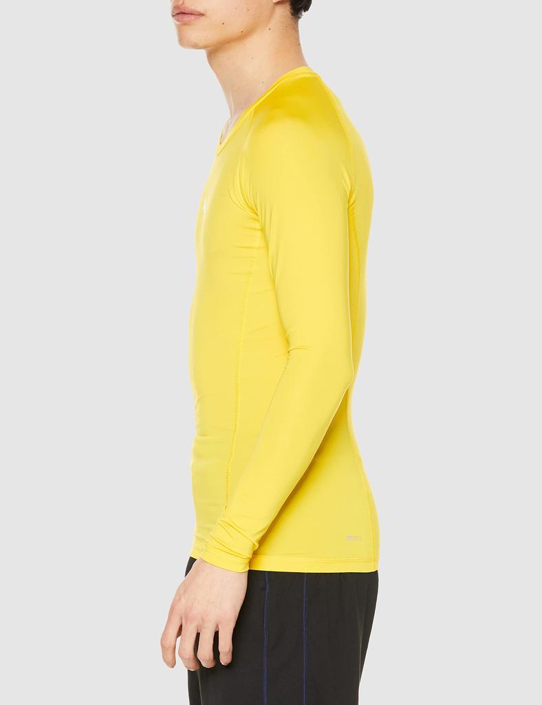 Soccer Compression Inner Moisture Absorbent Quick Drying LIGA BASELAYER SS LS 658223 24 Color Cyber Yellow XL [PUMA] T-Shirt Men's Fall/Winter (06)
