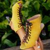 2024 Summer High Quality Women's Shoes Solid Color Open Toe Women's Sandals Fashion Lace Up Thick Heel Women's High Heels